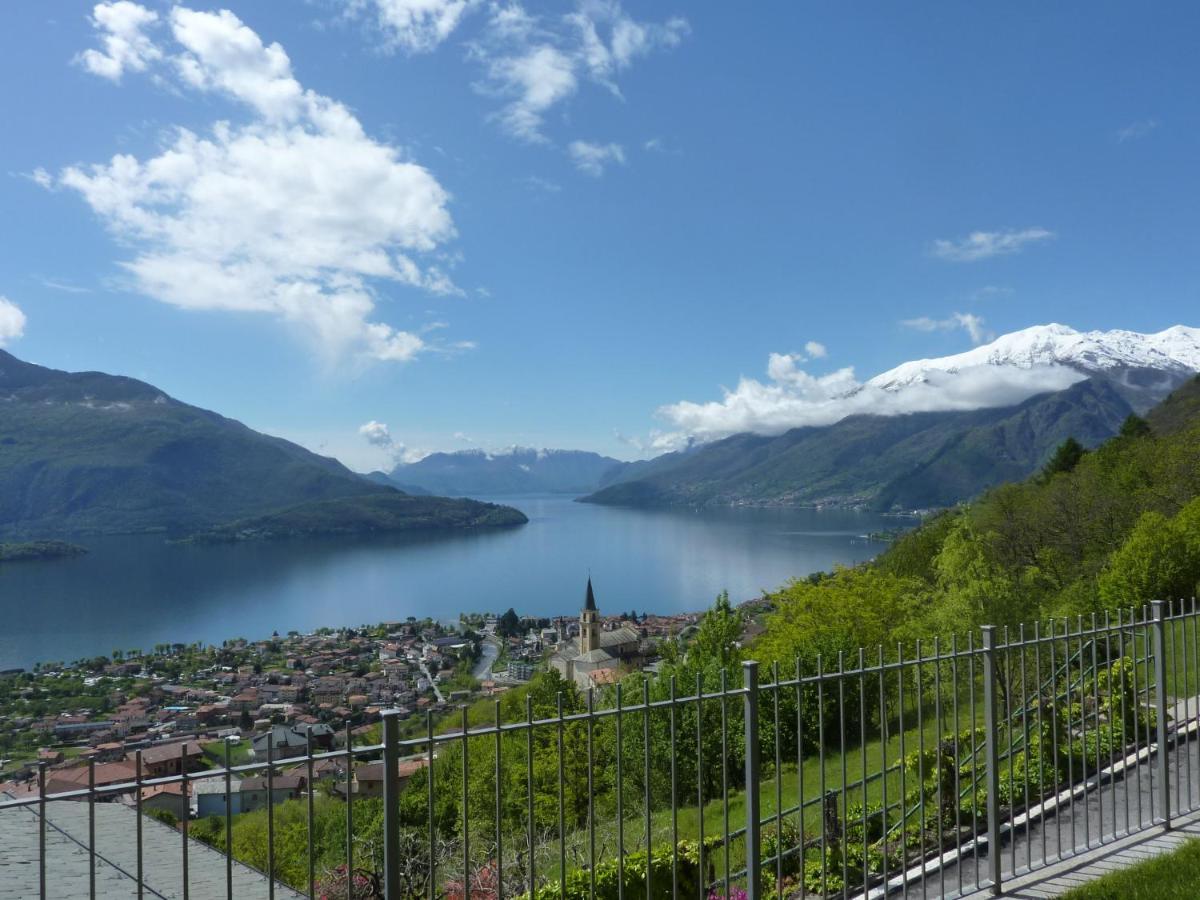 Villa Valuri Vista Magnifica Sul Lago Di Como Appartamento Piano Terra Vercana Exterior photo